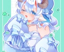 お安めに！キラキラ可愛いイラスト描きます 商用利用OK！用途に合わせたあなただけのイラスト描きます イメージ3
