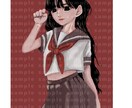 SNS等のアイコン背景画を提供します 自分だけのアイコンを提供します イメージ1