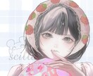 ふんわりかわいいバストアップアイコン描きます 実績作り中のため5月末まで特別価格で制作いたします！ イメージ1
