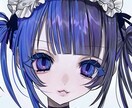 SNSアイコン製作■Y2K風ｲﾗｽﾄになります キュートでちょっとダークな風味のアイコンどうでしょうか! イメージ1