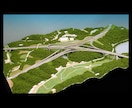 景観模型作ります 橋梁・土地区画・道路計画ほか土木関連の景観模型作ります。 イメージ1