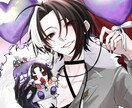 イラスト作成します ミステリアスから可愛いまで。特殊装飾も得意でございます！ イメージ1
