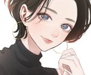 メイクが可愛いイラスト描きます おしゃれで大人可愛いメイク、まつ毛が特徴のイラストです。 イメージ3