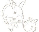 うちの子塗り絵お描きします ペットなどのお好きな動物を自分色で彩ってみませんか イメージ9