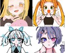 ふわふわきゅるきゅるイラスト描きます ふわふわできゅるきゅるしたイラストが得意です！ イメージ1