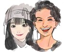 最短即日！ウェルカムボードやSNS用似顔絵描きます 早く安く高クオリティのイラストを納品いたします！ イメージ1