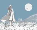 1枚絵を製作します シンプルでオシャレな1枚絵です！ イメージ3