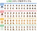 ペットもOK!!LINEスタンプ制作します 最低写真1枚からでOK!!幅広くご対応いたします。 イメージ2