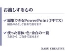 現役AI講師が原稿からスライド20枚組みます 原稿から5営業日で、1枚1メッセージの読みやすいスライドに イメージ4