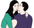 人物メインのイラストを描きます アイコン、似顔絵、商用などにお使いください！ イメージ1