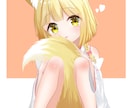 可愛い女の子の一枚絵描きます 寒色系に特化した色使いが得意で、幼めなのが特徴です イメージ10