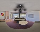 建築パノラマVR360°ラフモデルを作ります 計画初期段階やイメージの確認用のラフモデル作成。 イメージ6