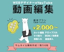 お洒落で見やすい★YouTubeの動画編集承ります 是非あなたのチャンネルを成長させるお手伝いをさせてください イメージ1