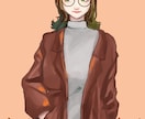 ファッショナブルなイラストを提供します 厚塗り調の好きな服のデザインに寄せたイラストを提供します イメージ7