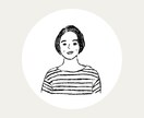 モノクロ線画のアイコンイラストお描きします ＼SNSアイコン・プレゼント・記念日に／ イメージ1