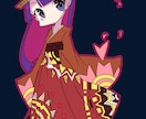 POPなデザインのキャラクターアイコン描きます オリジナリティ溢れるキャラクター達を描きます イメージ4