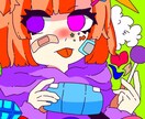 SNSのアイコンに！デフォルメキャラ描きます 可愛いアイコンが欲しい人必見！！！！ イメージ3