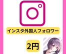 Instagramの外国人フォロワー増やします インスタのフォロワーを増加し、集客力と認知向上力アップ！ イメージ1