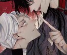 フルカラーイラストを制作します 繊細な作画。あなたのOC、オリジナルストーリーを一枚の絵に イメージ3