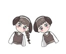 SNSアイコンイラスト、似顔絵描きます アイコンを変えたい方へ。オリジナルイラスト描きます！ イメージ2