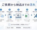 繰り返しExcel業務をVBAで自動化します 転記・集計・帳票作成などの面倒な定型作業を効率化します イメージ3
