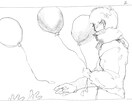 人物のイラストを描きます シンプル、ポップな色味のイラスト！ イメージ5