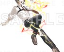 立ち絵描きます 追加装飾、エフェクト、商用利用など追加料金なし！ イメージ1