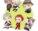 デフォルメキャラクター描きます アイコン、TRPG、グッズ、配信等に使用できるイラストです！ イメージ3
