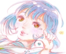 幻想的な水彩風アイコン作ります ふんわり美しい水彩風イラストを制作 イメージ4