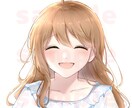 SNSアイコン､イラスト制作承ります 透明感のある、可愛いイラストをお描きします イメージ1
