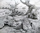イラスト制作致します 精密画からキャラクター物まで、ご希望に添ったものを描きます。 イメージ6