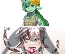 5名様限定価格！1枚絵や立ち絵等のイラスト描きます 重厚感のあるブラシ塗りであなたの理想のイラストを提供します！ イメージ4