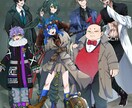 TRPG,ゲーム,配信の全身立ち絵制作します アニメ塗りで万人受けする全身立ち絵制作！ イメージ3