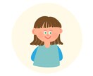 あなただけの可愛いアイコン描きます まあるいフチ付き！SNSやLINEなどに❤️ イメージ5