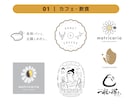 カフェ・雑貨・サロン等の温かいロゴを制作します 良いサービスには、良いお洋服(ロゴ)を着せましょう！ イメージ2