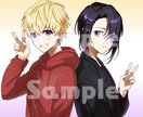 SNSアイコン・1枚絵など作成します あなただけのイラストをお届け！ イメージ2
