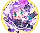 アイコンなどに♡可愛い人物イラスト描きます 装飾多デザイン歓迎・フリル無料 イメージ4