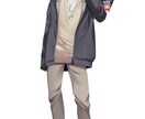 アイコン、サムネに！乙女ゲーム風イラスト制作します 学生の男性キャラクターを描くことが得意です！女性も描きます！ イメージ4