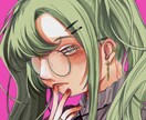 厚塗りのイラスト作成いたします アニメ塗りとは一味ちがう重厚感のあるイラストを描きます！ イメージ2