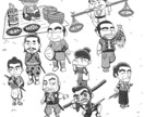 商用OK！あなたのキャラクター作ります ゆるくちょっとシュールなオリジナルキャラクター作成します！ イメージ8