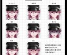 全身5000円！立ち絵を制作致します 表情差分を３種”無料”でお付け致します！ イメージ3