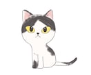 ねこちゃんのほんわかイラスト描きます あなたの愛猫をイラストに！アイコンやグッズにしてみませんか？ イメージ3