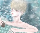 貴方の理想のイラストを描きます 空気感を大事に描いています。可愛い男の子好きです イメージ7