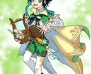 似顔絵や二次創作、一次創作などお描きします デジタル、アナログ両方お受け出来ます。 イメージ2