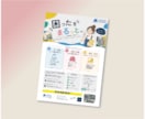 目を惹くチラシを制作します 想いと魅力を届ける丁寧なデザイン［ご相談・見積もり無料］ イメージ4