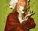 動画のサムネイルなどに、一枚絵お描きします ダークで鮮烈な目を引くイラストを希望するあなたへ イメージ1