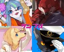 SNS用アイコン描きます デフォルメのみ全身描写可能です！ イメージ1