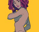 各種イラスト、1枚絵制作します かわいいミニキャラから一枚絵まで！作風様々かき分けます！ イメージ9