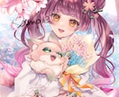 暖かく透明感溢れる魅力的なイラストお描きします アイコンや動画用、プレゼントにも！丁寧に制作します イメージ1