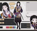 かわいいコテキャシートお描きします オリジナルキャラ、固定キャラの紹介シートを描きます! イメージ7